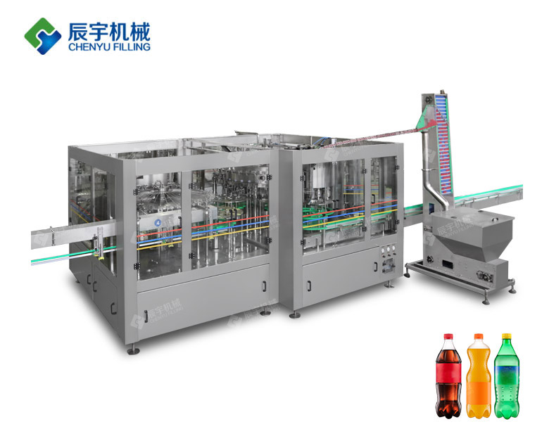 DCGF40-40-12 含汽饮料/苏打水灌装机